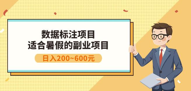 副业赚钱：人工智能数据标注项目，简单易上手，小白也能日入200+-时光资源网