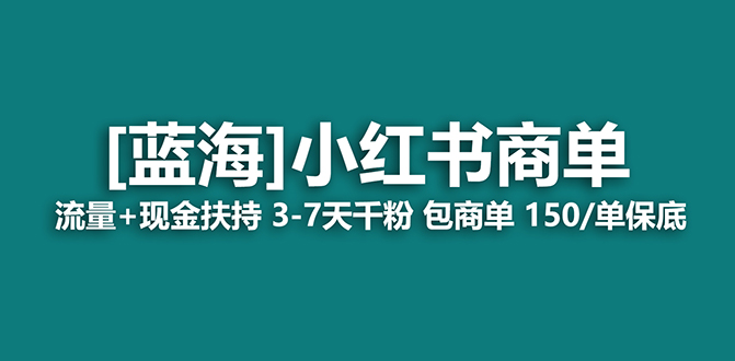【蓝海项目】小红书商单项目，7天就能接广告变现，稳定一天500+保姆级玩法-时光资源网