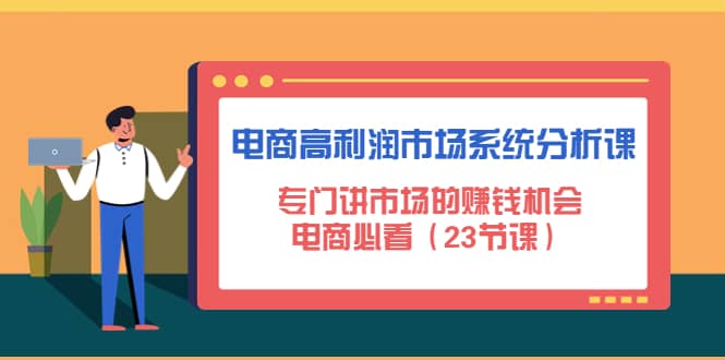 电商高利润市场系统分析课：电商必看（23节课）-时光资源网