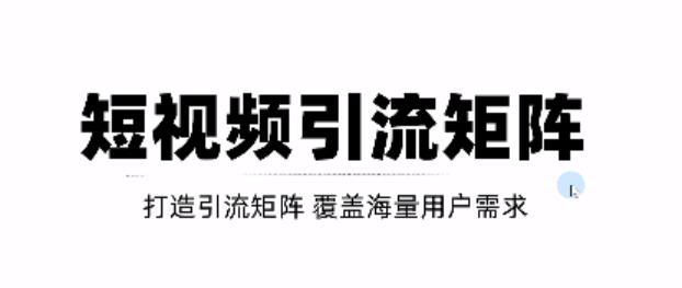 短视频引流矩阵打造，SEO+二剪裂变，效果超级好！【视频教程】-时光资源网