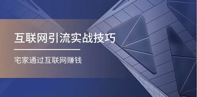 互联网引流实操技巧(适合微商，吸引宝妈)，宅家通过互联网赚钱（17节）-时光资源网