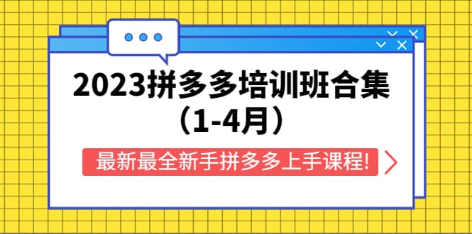 2023拼多多培训班合集（1-4月），最新最全新手拼多多上手课程!-时光资源网