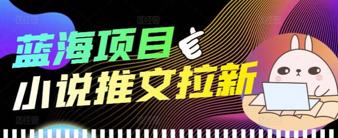 外面收费6880的小说推文拉新项目，个人工作室可批量做【详细教程】-时光资源网