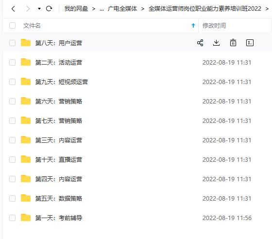 图片[2]-2022全媒体运营师：起薪高，待遇好，紧跟时代风口（全套视频课程+配套课件)-时光资源网