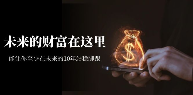 某收费文章《未来的财富在这里》能让你至少在未来的10年站稳脚跟-时光资源网