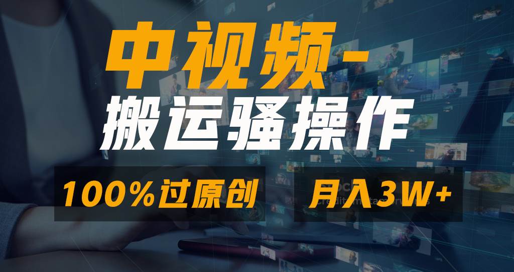 无脑双重去重原创视频，100%中视频+视频号分成计划，一键多平台发布小白也能月入3W-时光资源网