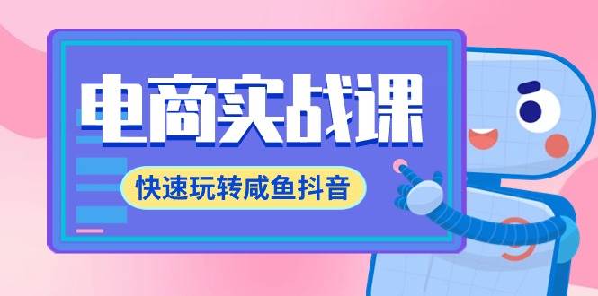 电商实战课，快速玩转咸鱼抖音，全体系全流程精细化咸鱼电商运营-71节课-时光资源网
