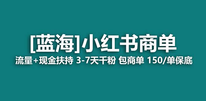 【蓝海项目】小红书商单！长期稳定 7天变现 商单一口价包分配 轻松月入过万-时光资源网