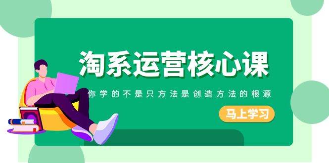淘系-运营核心课，你学的不是只方法是创造方法的根源（190节课）-时光资源网