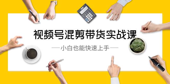 视频号-混剪带货实战课，小白也能快速上手（10节课）-时光资源网