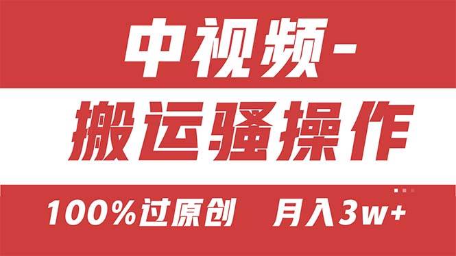 【中视频新思路】双重去重100%过原创，无脑搬运一键多渠道发布，一人可…-时光资源网