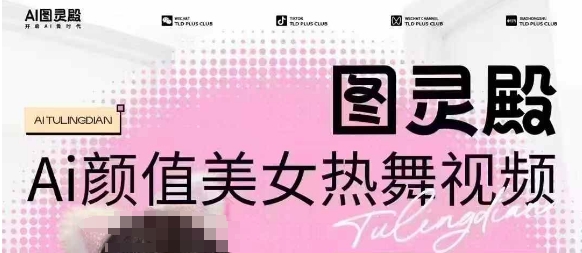 全网首发，原价988图灵殿AI颜值美女热舞视频，云端生图，轻松过原创-时光资源网