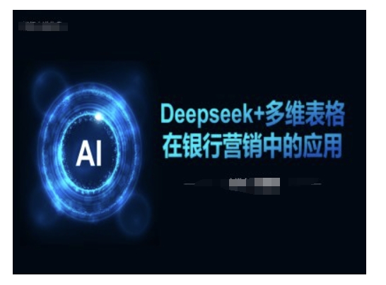 Deepseek+多维表格在银行营销场景中的应用-时光资源网