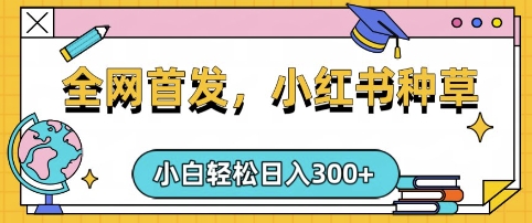 小红书种草，手机项目，日入3张，复制黏贴即可，可矩阵操作，动手不动脑【揭秘】-时光资源网